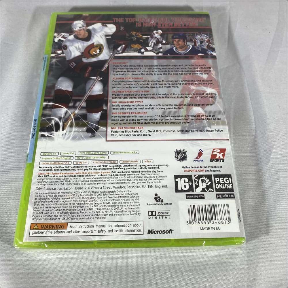 Buy NHL 2K8 Xbox 360 game sealed -@ 8BitBeyond Buy NHL 2K8 Xbox 360 game sealed -@ 8BitBeyond